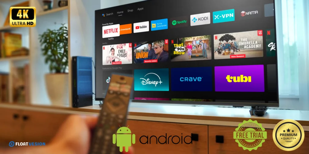 How to Watch IPTV on Android TV (2026 Guide) – Easy Setup & Pro Tips 1 How to Watch IPTV on Android TV using remote control with Netflix and streaming apps on 4K TV