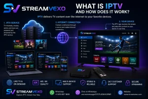 What is IPTV and how it works with internet streaming on Smart TV and connected devices